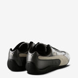 Black sneakers,back view