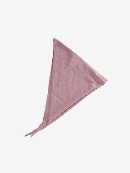 Pink scarf, back view