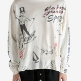 White t-shirts worn by a person, showing the t-shirts fit