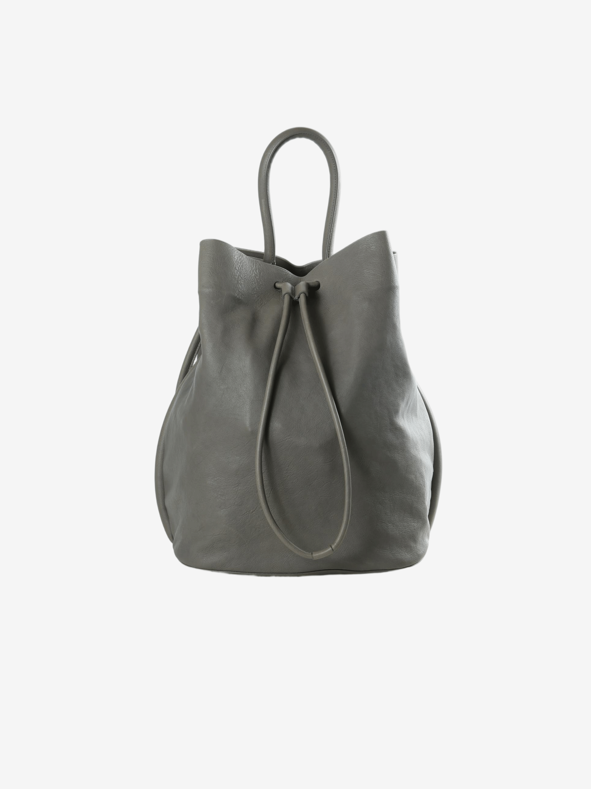Grey bag, front view