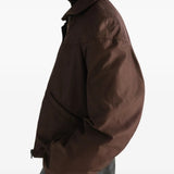 Brown jacket, front view