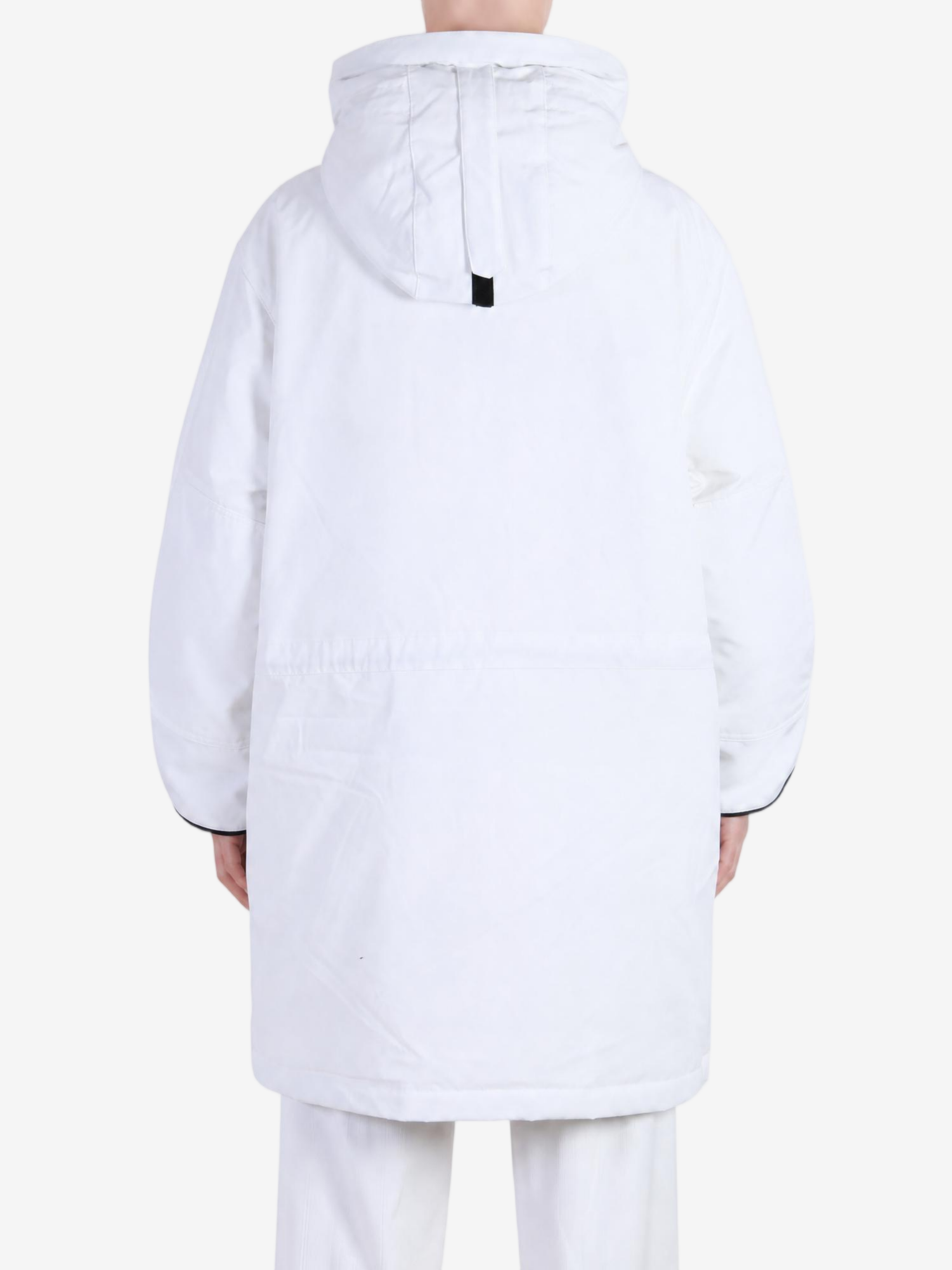 White jacket, full body view