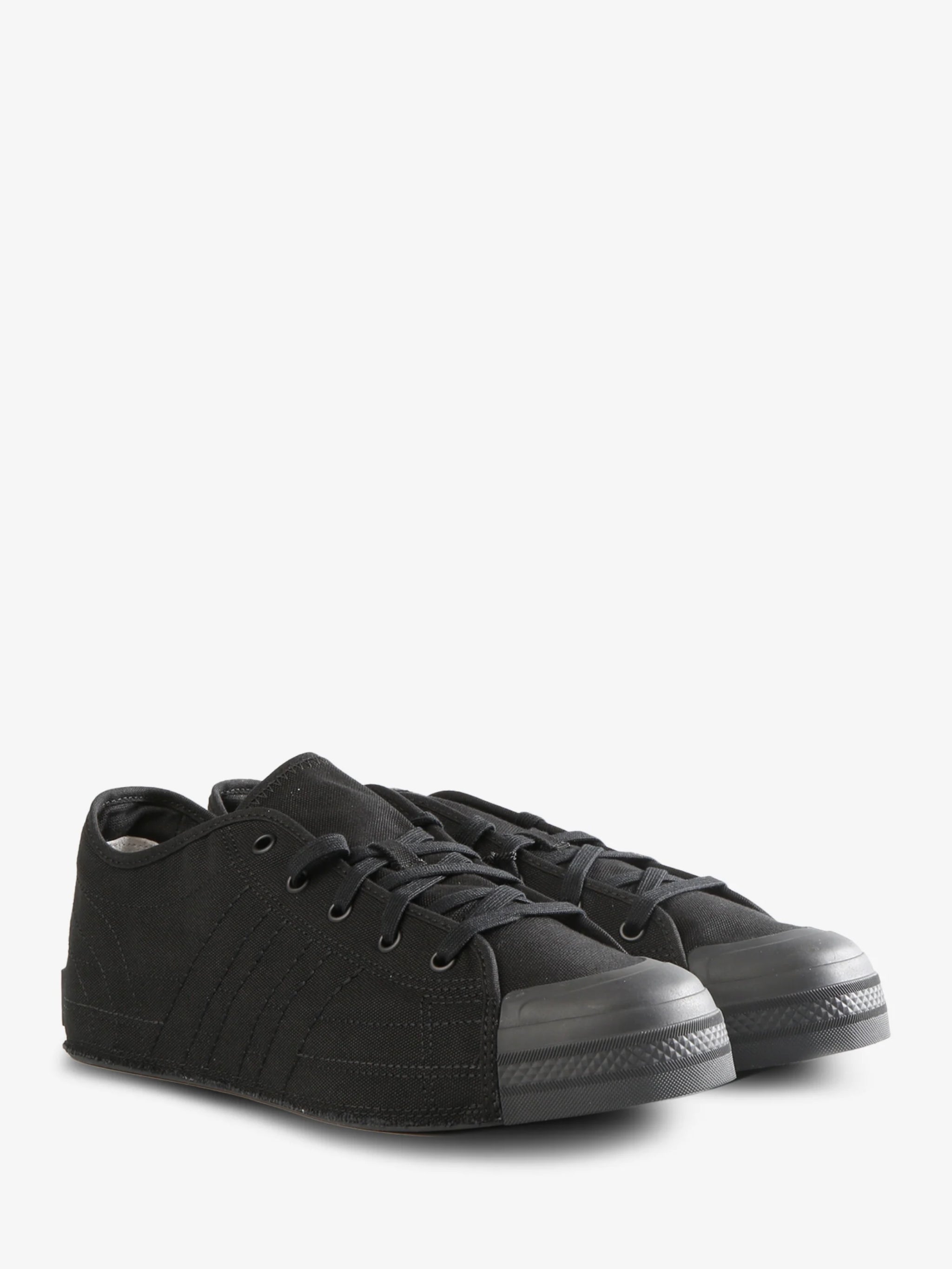 Black sneaker, side view