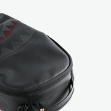 Close up of Black bag, showing detail