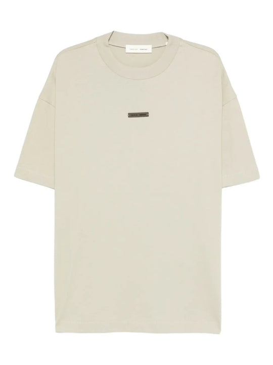 Tan t-shirt, front view