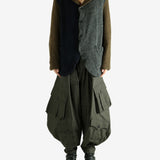 Brown jacket, full body view