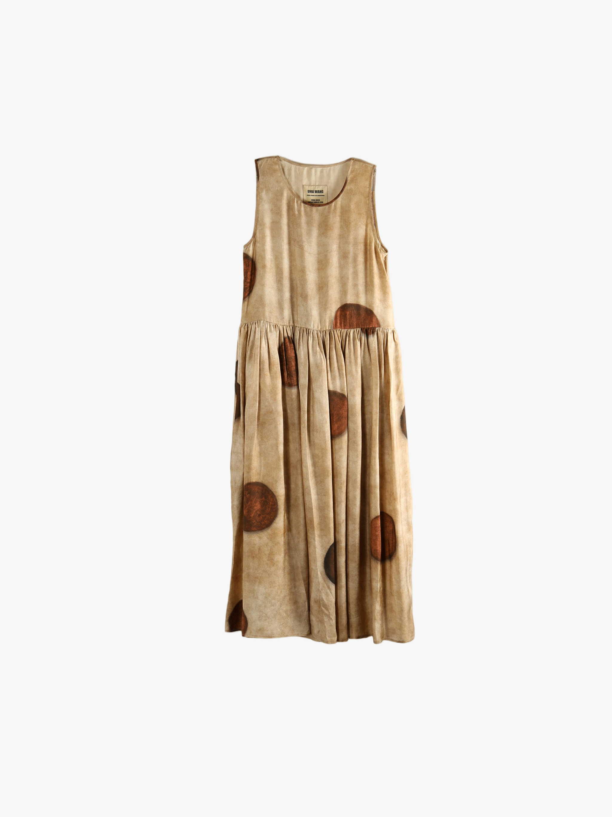 Brown dress, front view