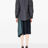 Grey shirts, full body view