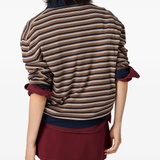 Red shirt, full body view