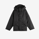 Black jacket, front view