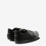 Black sneakers, back view