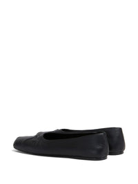 MARNI - Women Nappa Leather Seamless Little Bow Ballet Flat