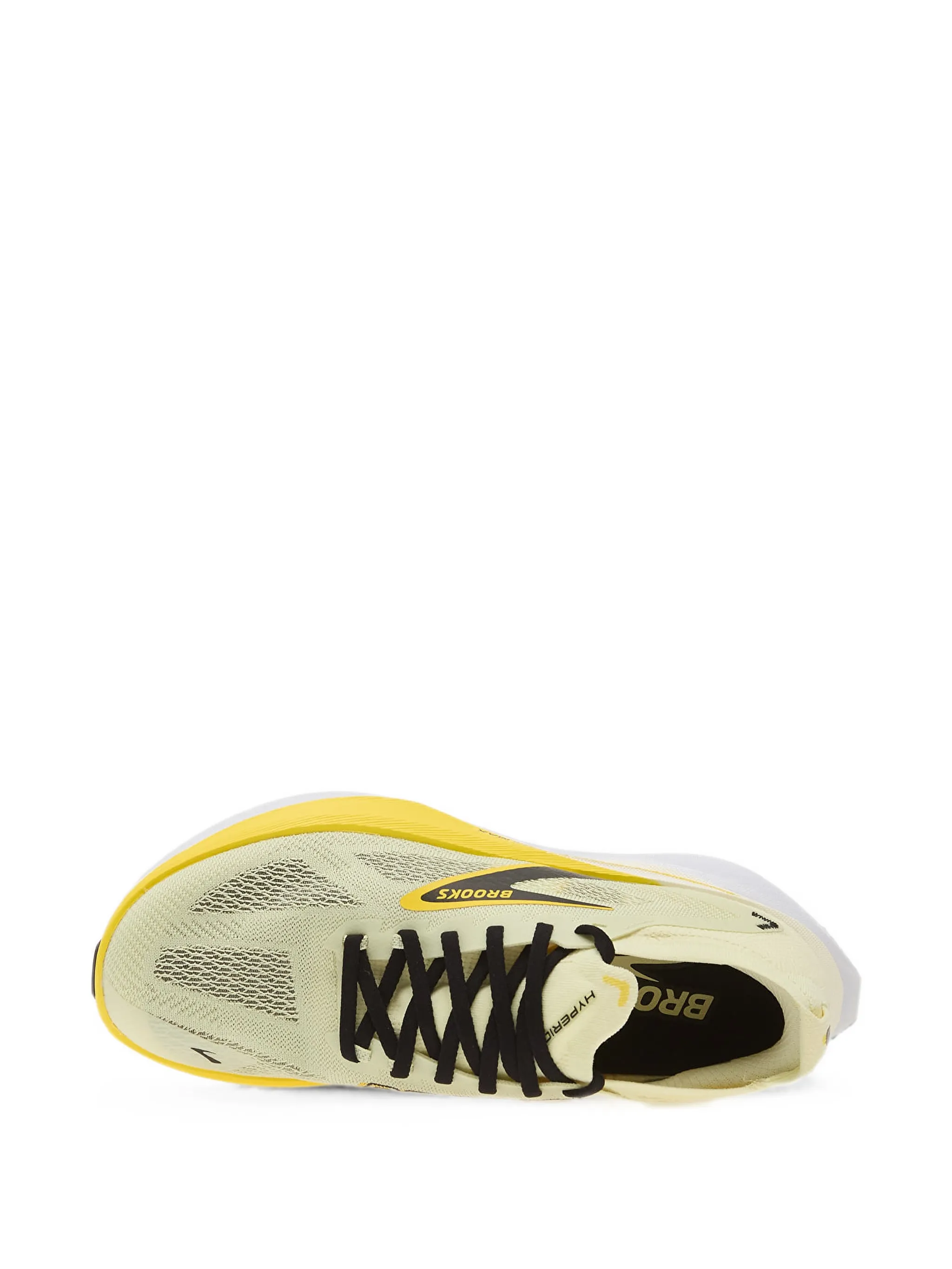 Yellow shoes, front view