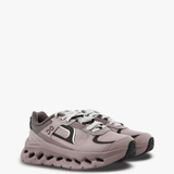 Purple shoes, front view