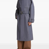 Grey jacket, full body view
