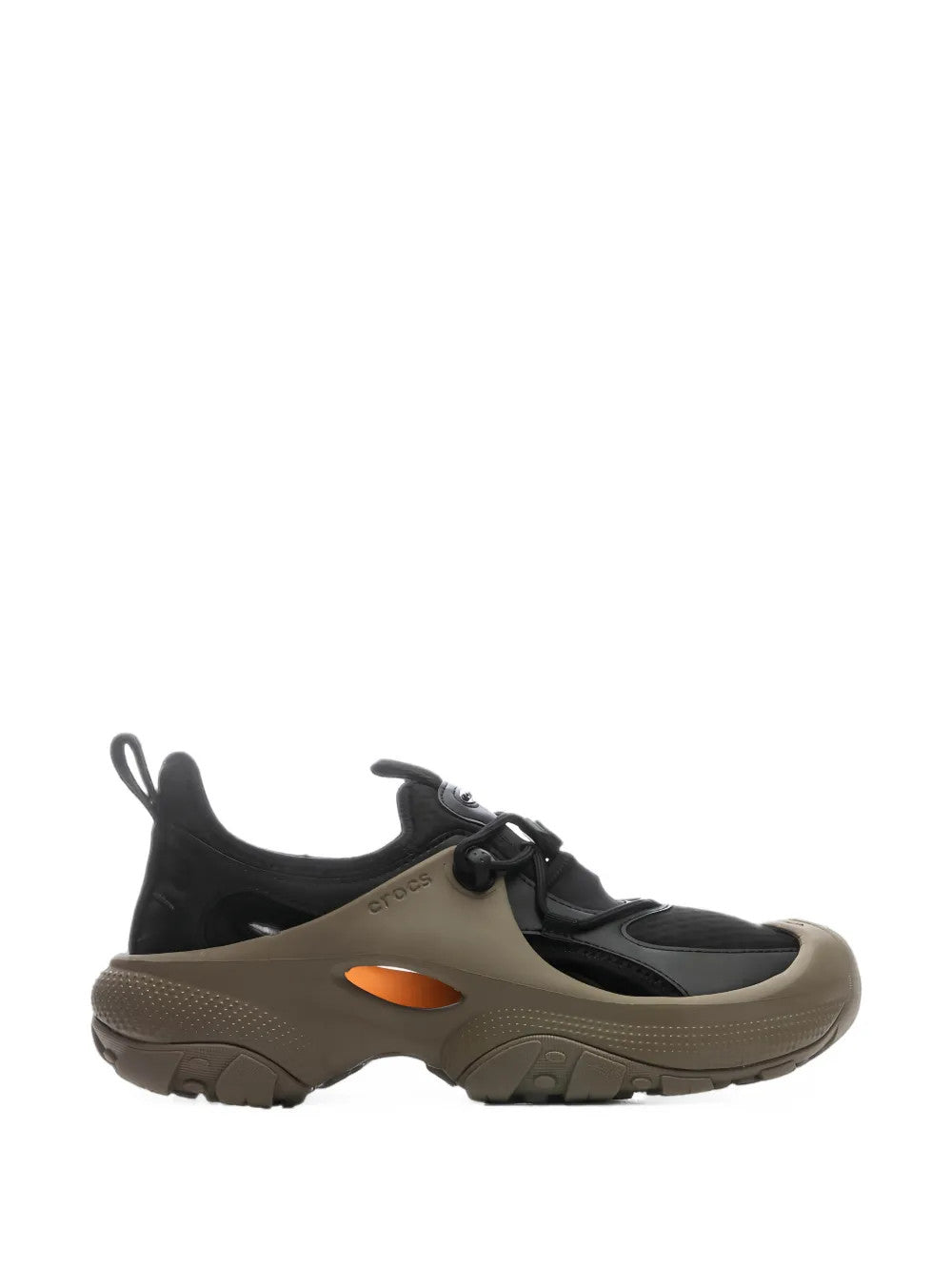 Tan shoes, front view