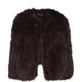 YVES SALOMON - Women Fur Collarless Jacket