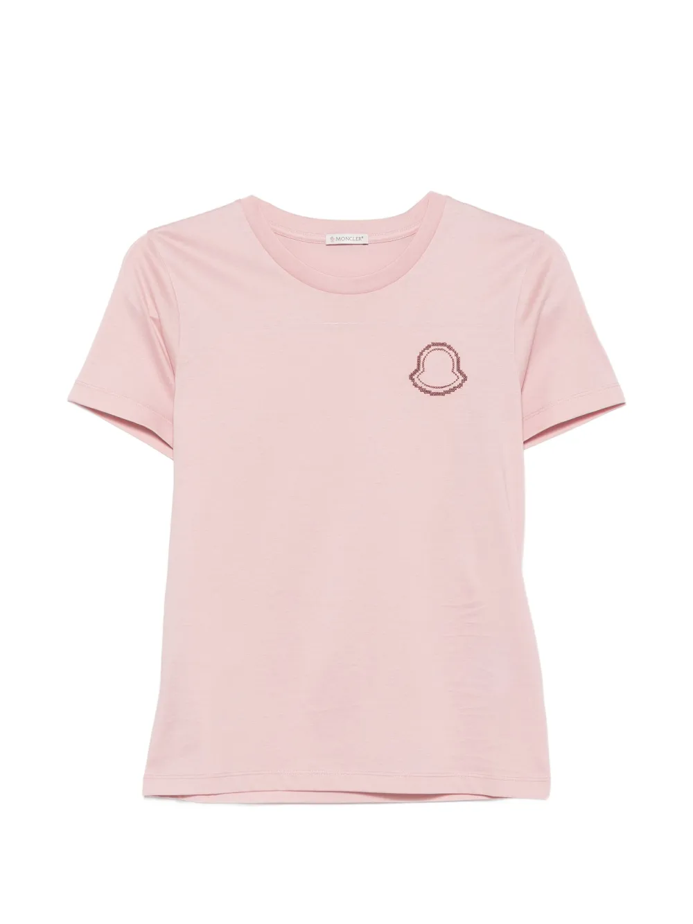 Pink t-shirt, front view