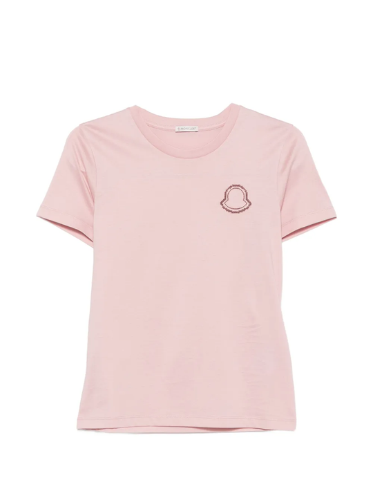 Pink t-shirt, front view