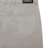 Close up of Grey pants, showing detail