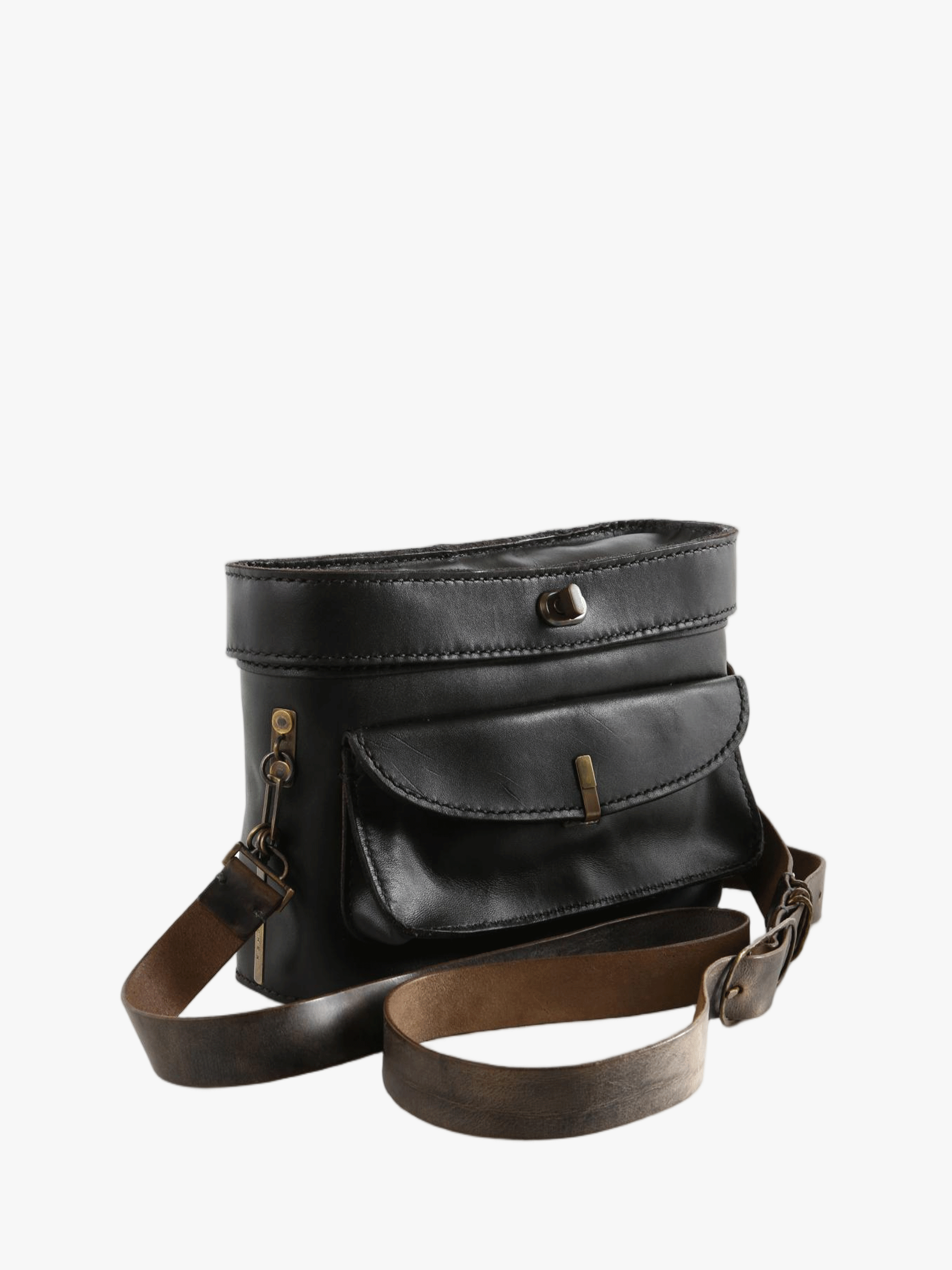 Black bag, front view