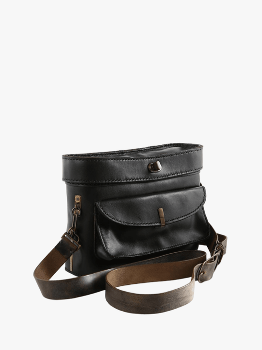 Black bag, front view