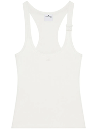 COURRÈGES - Women Buckle 90'S Rib Tank Top