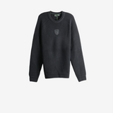 Black hoodie, front view