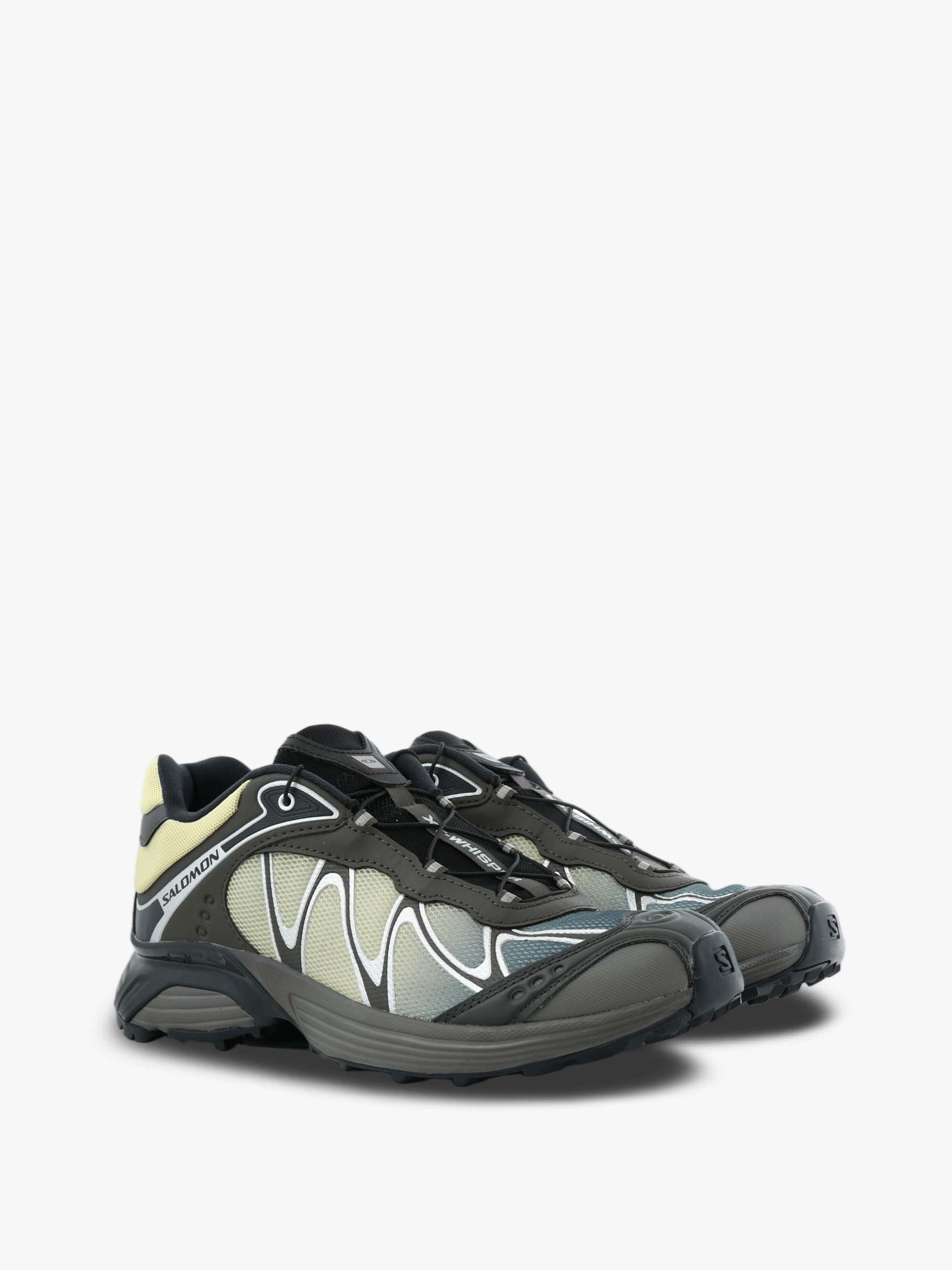 Green shoes, front view