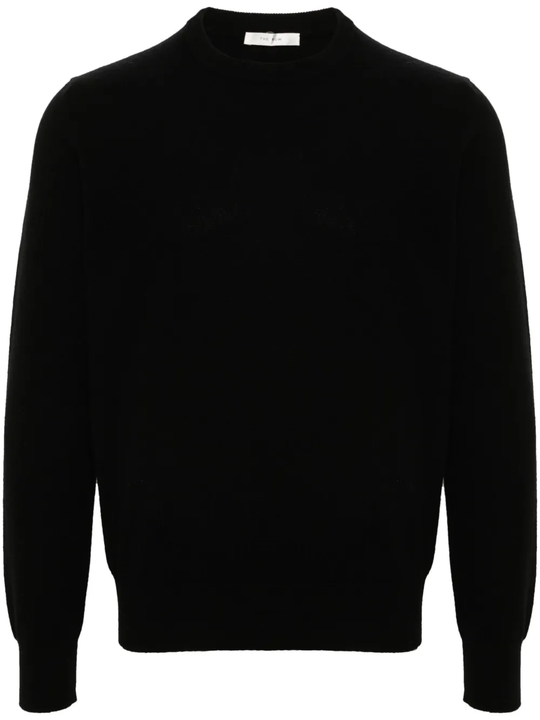 Black sweater,front view