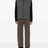 Grey jacket, full body view