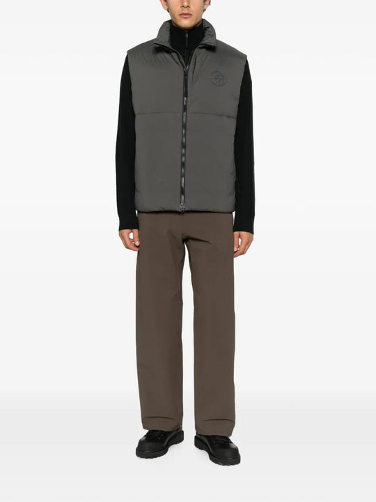 Grey jacket, full body view