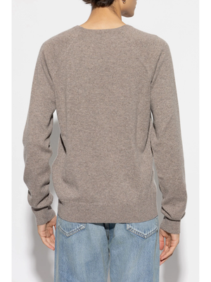 SAINT LAURENT - Men Round Neck Sweater