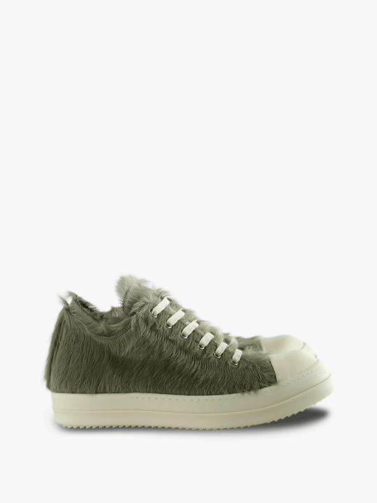 Grey shoes, side view