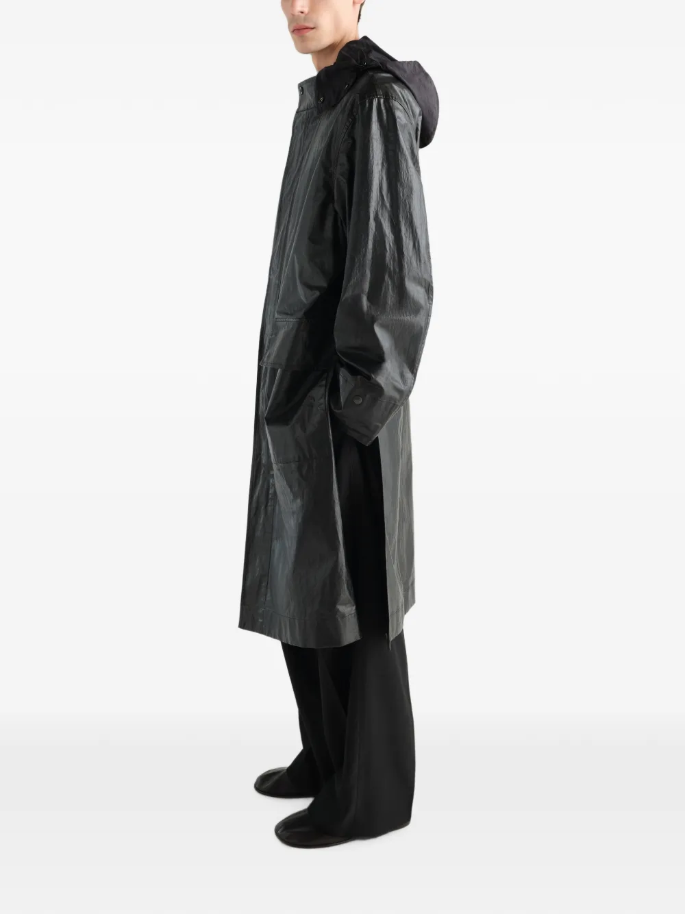 Black jacket, front view