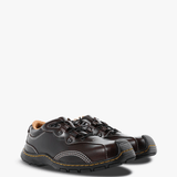 Brown shoes, front view