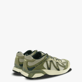 Green sneaker,back view