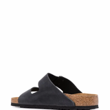 Black shoes, back view