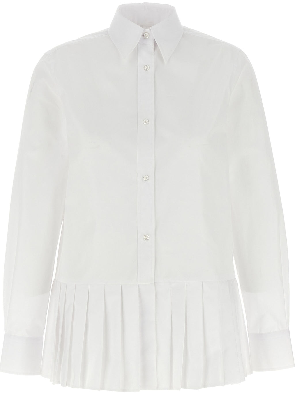 THOM BROWNE - Women Easy Fit Point Shirt