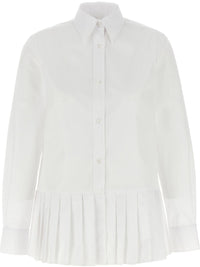 THOM BROWNE - Women Easy Fit Point Shirt