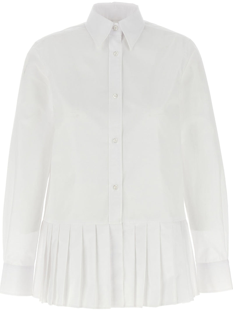 THOM BROWNE - Women Easy Fit Point Shirt