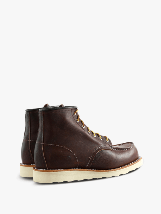 Brown boots, side view
