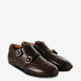 Brown derbys, side view