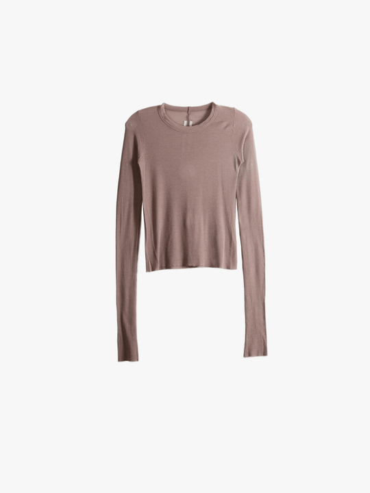 Brown t-shirt, front view
