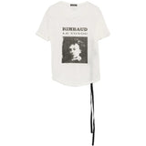 Tan t-shirt, front view