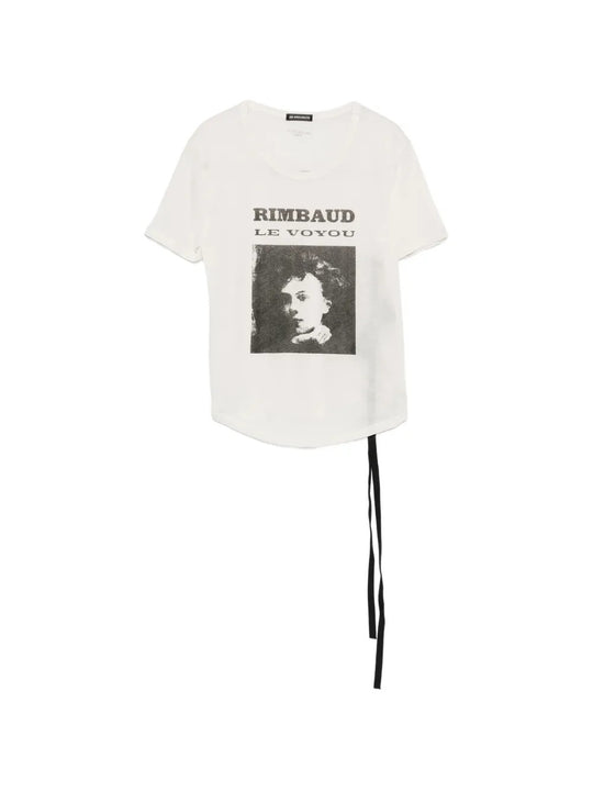 Tan t-shirt, front view