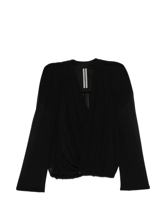 Black jacket, front view