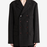Black jacket, full body view