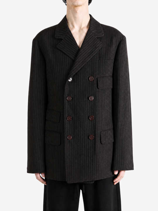 Black jacket, full body view