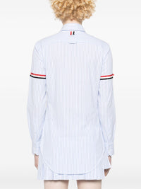 THOM BROWNE - Women Classic Button Down Point Collar Shirt